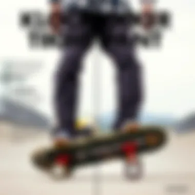 Illustration comparing Volcom Klocker Tight Pant with other skatewear options