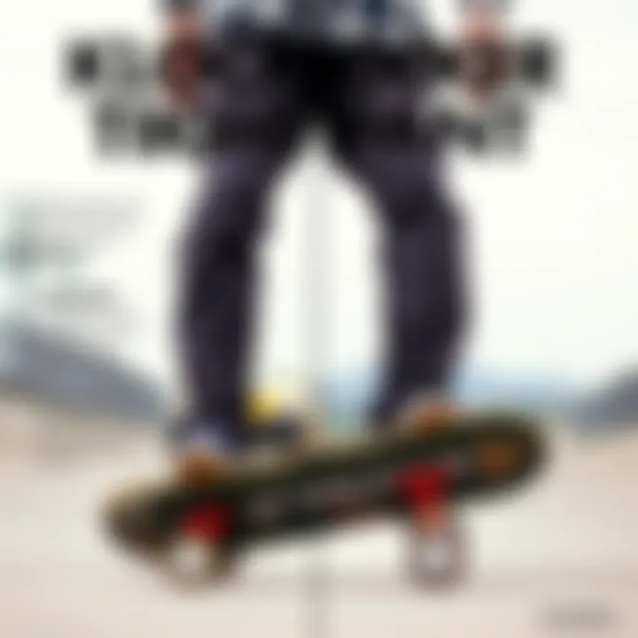 Illustration comparing Volcom Klocker Tight Pant with other skatewear options