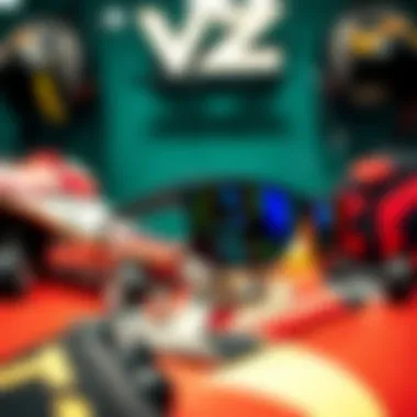 VZ sunglasses on display with skateboarding gear