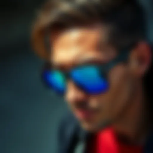 Stylish skateboarder wearing VZ sunglasses