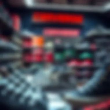 Authorized dealer showcasing authentic Converse products