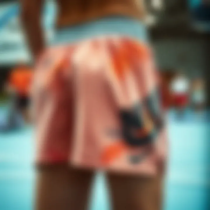 Showcase of Nike shorts in diverse styles and colors