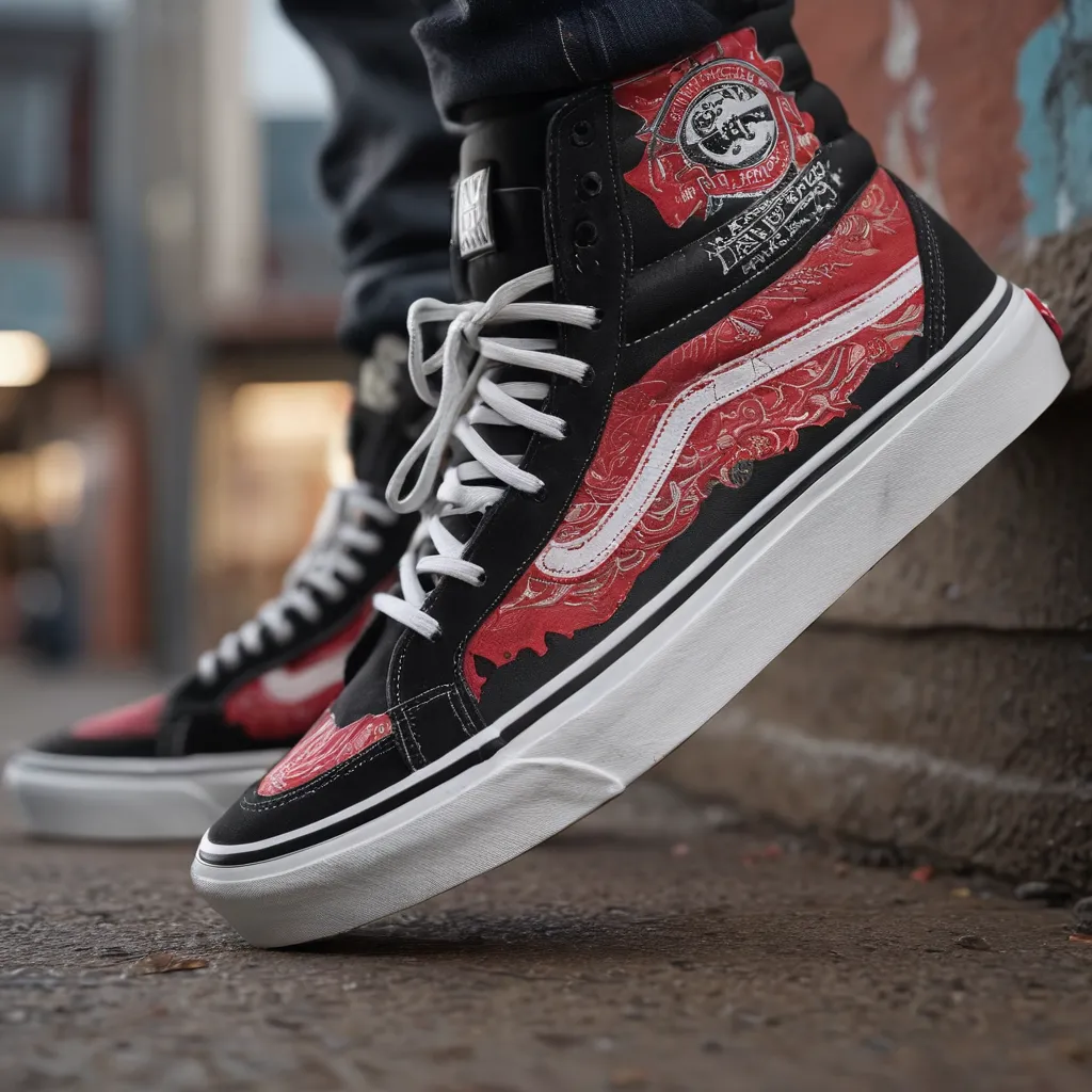 vans sk8 hi bandana
